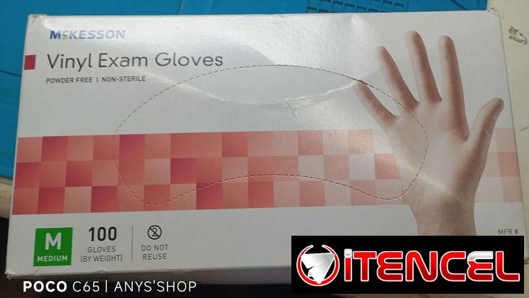 Caja de guantes ,trae 100 unidades