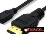 CABLE MICRO HDMI-HDMI  1.5mt de largo  telf: 54394367  WhatsApp 53574997  Precio: 1500cup  SOY DEL VEDADO