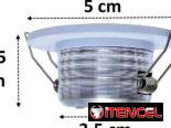 Lamparas bien pequeñas para pladul, closet, mesetas, falso techo etc. Nuevas. Hermosas