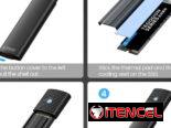 Carcasa NVMe/SATA M.2 Orico de alta velocidad | videojuegoshabana.com