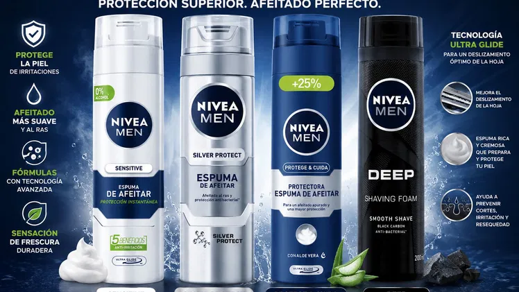 Espuma de Afeitar Nivea para Hombres