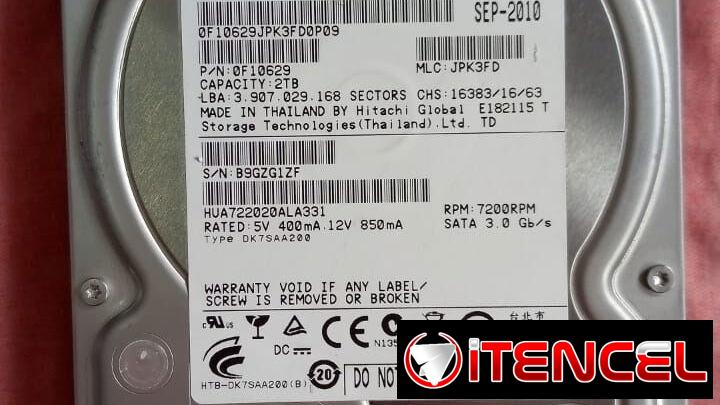 ❗❗REBAJA❗❗ HDD 2TB HITACHI – DISCO DURO INTERNO DE PC DE USO EN 8 USD O AL CAMBIO