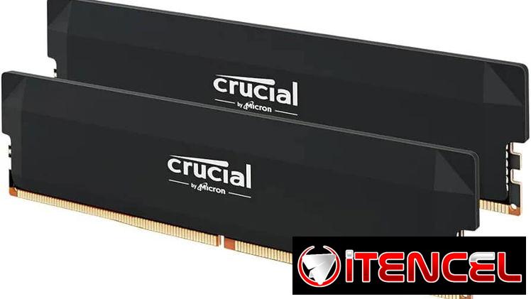 250usd 32gb ddr5 a 6400 cl38 marca crucial disipadas