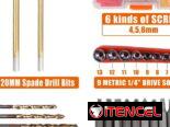 Kit Combinado de Herramientas Eléctricas LETTON
