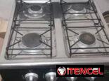 COCINA DE GAS DE CUATRO QUEMADORES MILEXUS CON ORGANIZADOR, ENTREGA DE FACTURA. VARIEDAD DE ELECTRODOMÉSTICOS, ETC