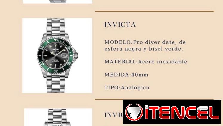 Venta de relojes invicta originales y nuevos en caja