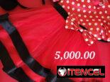 Bata de minnie con cintillo