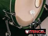 Kit de tambor de pedal de tambor, kit de tambor de repuesto de pedal, accesorio de tambor de pedal único, accesor