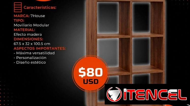 💯 PARA TU HOGAR 💯 ESTANTERÍA 6 NIVELES MARCA 7 HOUSE. SERVICIO DE MENSAJERÍA CON FACTURA. TLF 54833699