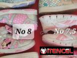 Tenis y otros calzados para niñas 2- 3 años