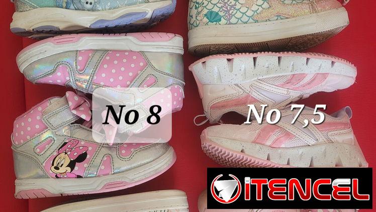Tenis y otros calzados para niñas 2- 3 años
