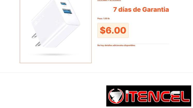 Cargador Rápido de 2 Puertos GAR161 20W: Carga Dual al Mejor Precio VPT#-0073