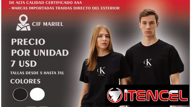 MARCAS REGISTRADAS EN ALGODÓN 100% , POR SOLO 7 USD ‼️‼️‼️