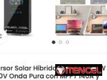 📲52774129 Venta de inversores solares hibridos de varios tipos nuevos precios y detalles en las fotos.