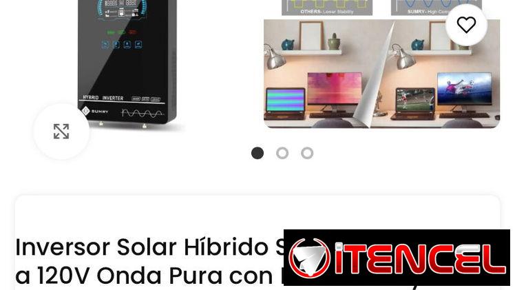 📲52774129 Venta de inversores solares hibridos de varios tipos nuevos precios y detalles en las fotos.