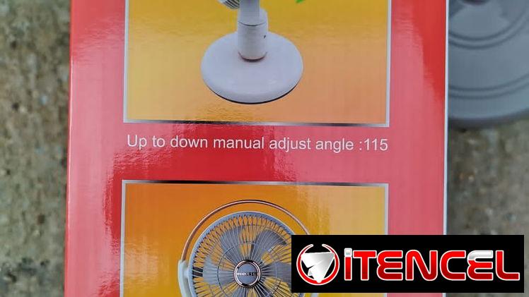 Ventilador Recargable JAYSUPER 12″ 12000 mAh