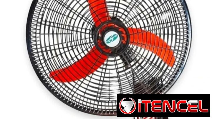 Milexus Ventilador de Pared de Corriente Directa, de 18″