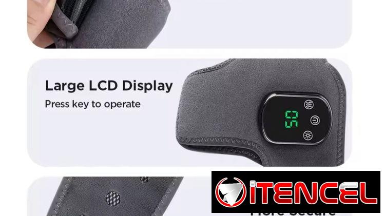 Nueva tobillera de masaje y calor/recargable.