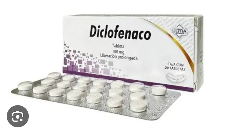 Diclofenaco 100mg 20 tabletas