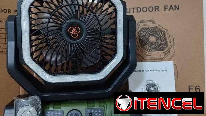 Ventilador recargable