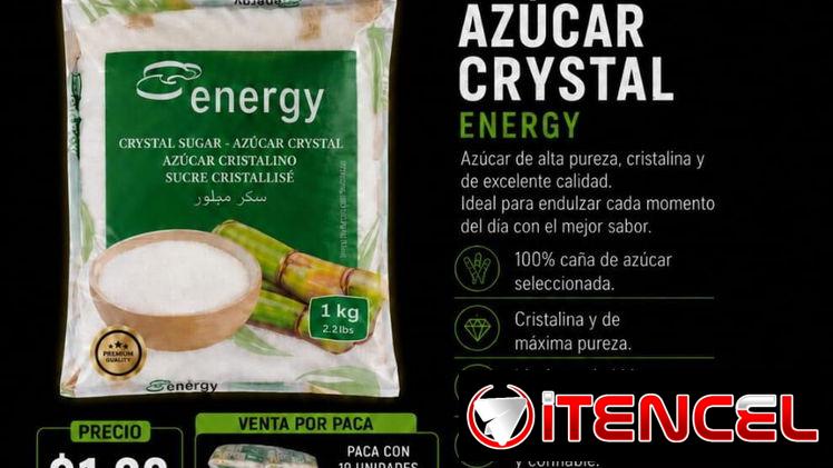 Azúcar blanca energía de 1 kg