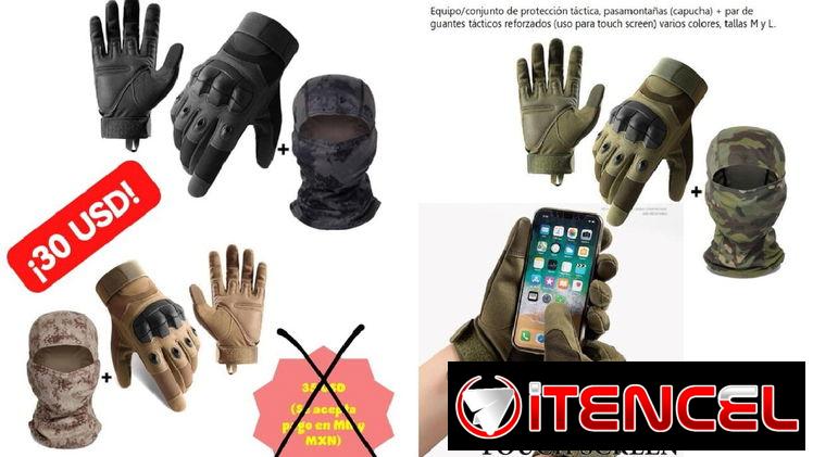 CONJUNTO GUANTES/CAPUCHA