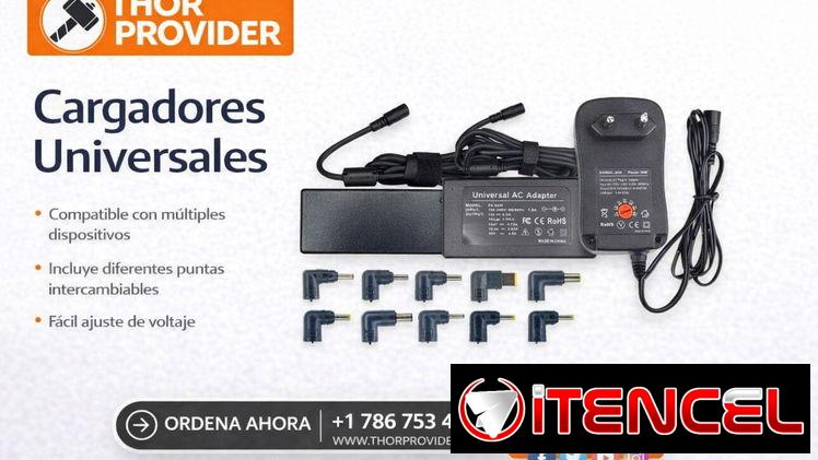 CARGADORES UNIVERSALES PARA LAPTOPS. NUEVOS EXCELENTE CALIDAD!!!!