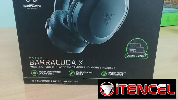 Cascos Razer Barracuda X Inalambricos y Teclado Razer Hustman Mini 60% Mecanico Usb Tipo-C