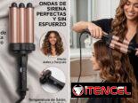 Rizador de pelo de tres barriles Revlon