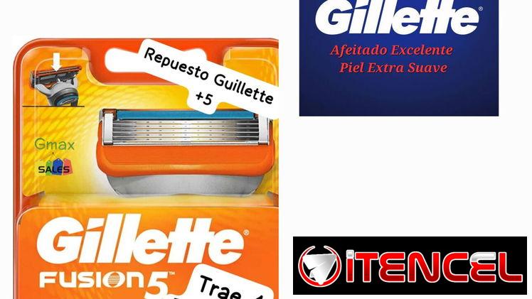 Repuestos de Afeitar Fusion Mash5 Gillette