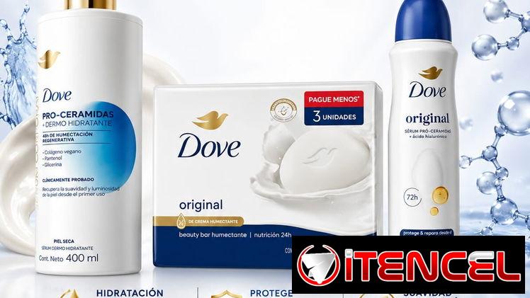 PACK DOVE, CREMA+JABON+DESODORANTE