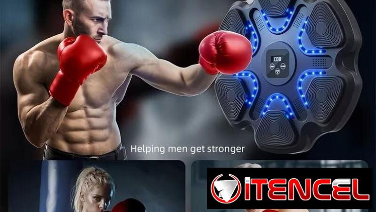 Máquina de Boxeo Musical para Pared con Luces y BT | videojuegoshabana.com