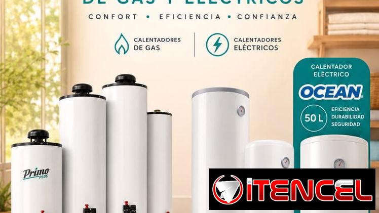 Calentadores de gas y eléctricos más confort a tu hogar