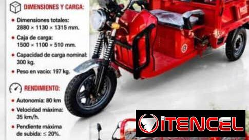 TRICLOS  ELÉCTRICOS CAIMAN 53 SIN TECHO 🧏🏻(lis)