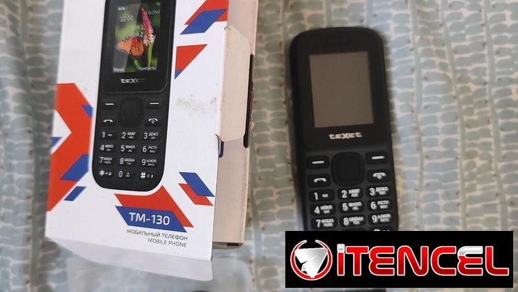 Teléfono celular básico de teclas TEXET