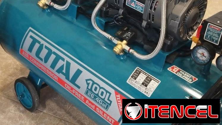 Compresor de Aire 100 Litros TOTAL