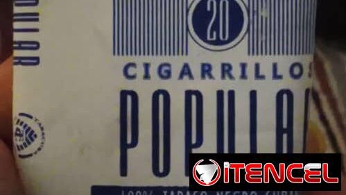 Cigarros Popular azul