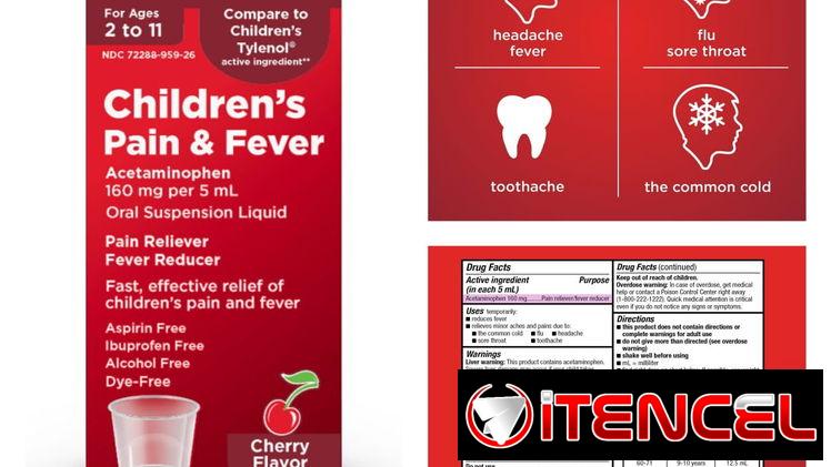 Acetaminofen en suspensión de 118ml