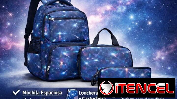 Mochila + Lonchera + Cartuchera