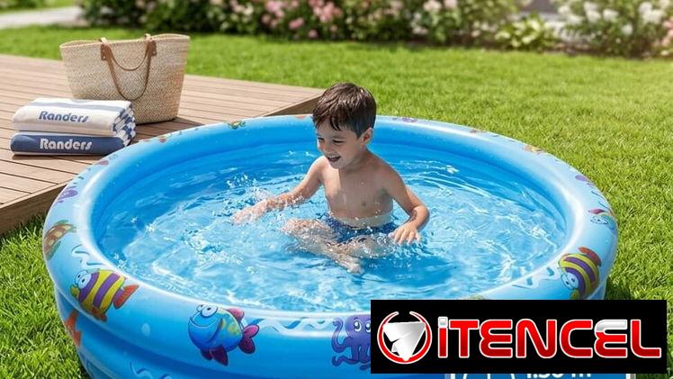 Piscina infable pequeña