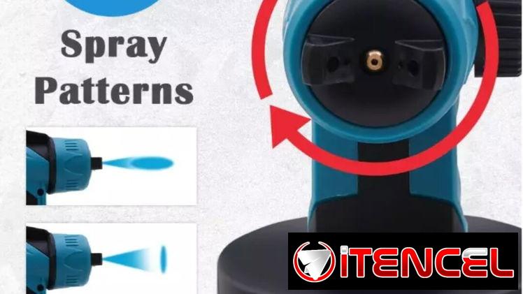 Pulverizador inalámbrico de pintura-con 2 baterías -nuevo