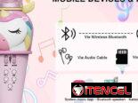 ‼️🎤 Micrófono de Karaoke para niños “Lovely Unicorn” 🦄  30 usd 💸