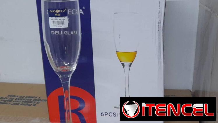 🥂 ¡Copas de Champagne – Set de 6 y 170ml! – 6500 MN