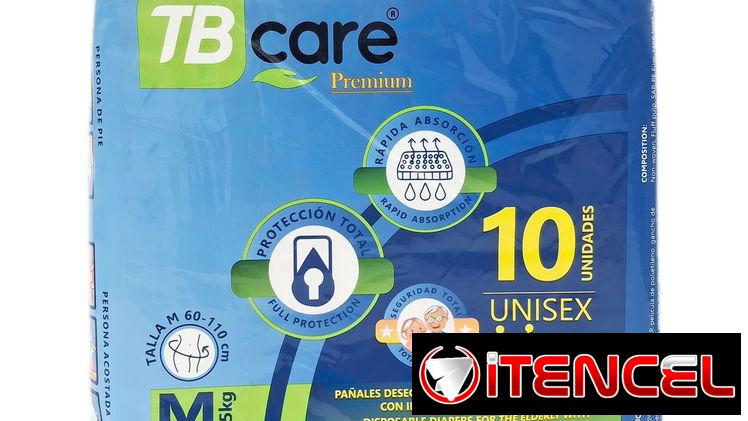 Pañales de Adultos TB Care – 10 Unidades