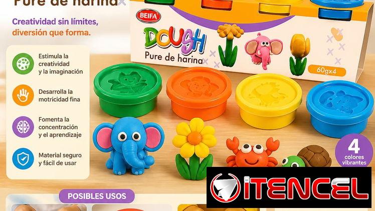 Set de Plastilinas BEIFA DCOUGH – Creatividad sin límites
