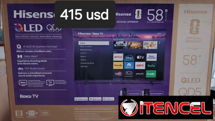 Televisores SmartTV Hisense 50″ 58″ 4k