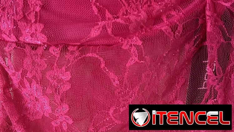 BOOHOO Crop top bustier, TALLA 44 , talla M , encaje ,color Fucsia. Talla 44