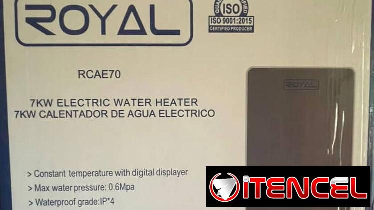 Calentador de agua eléctrico