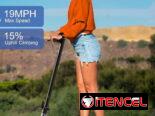 Carriola eléctrica para adultos / scooter ‘NAVIC’ MOD. T3 350W (Litio 36V/7.8Ah) RIN 8.5′ 30Km/Hr (hasta 30km distancia)