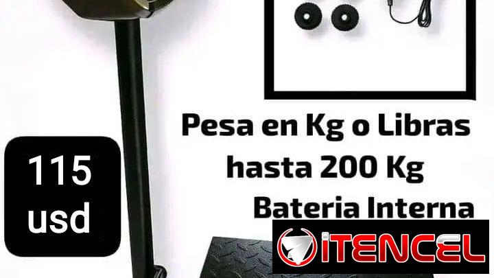 Pesas de plataforma(MENSAJERÍA GRATIS)